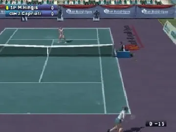 WTA Tour Tennis screen shot game playing